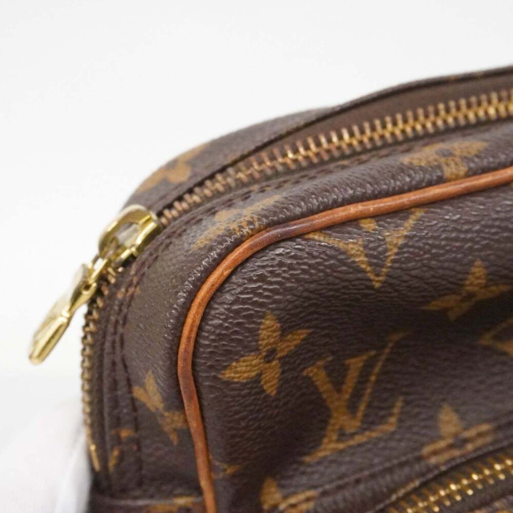 LOUIS VUITTON Brown Monogram Shoulder Bag - Picture 7 of 12